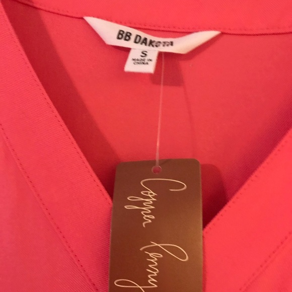 Pink/coral midi dress - Picture 2 of 4